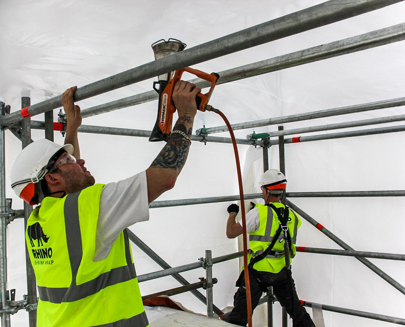 Scaffold Shrink Wrapping - What Materials Will You Need?