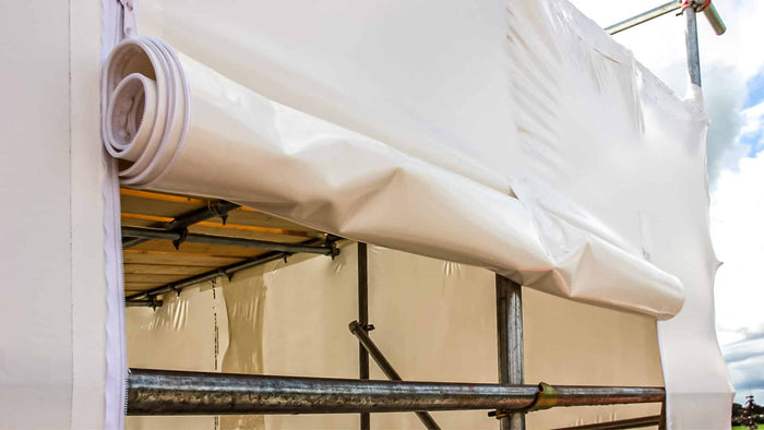 How Do I Install a Self Adhesive Roll Up Access Door?