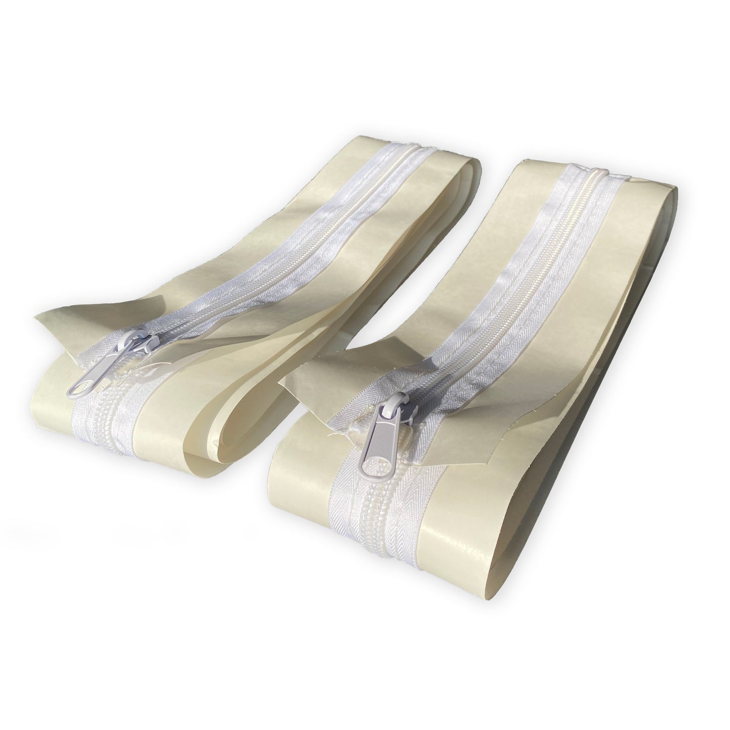 Stick on Zips for Shrink Wrap Doors