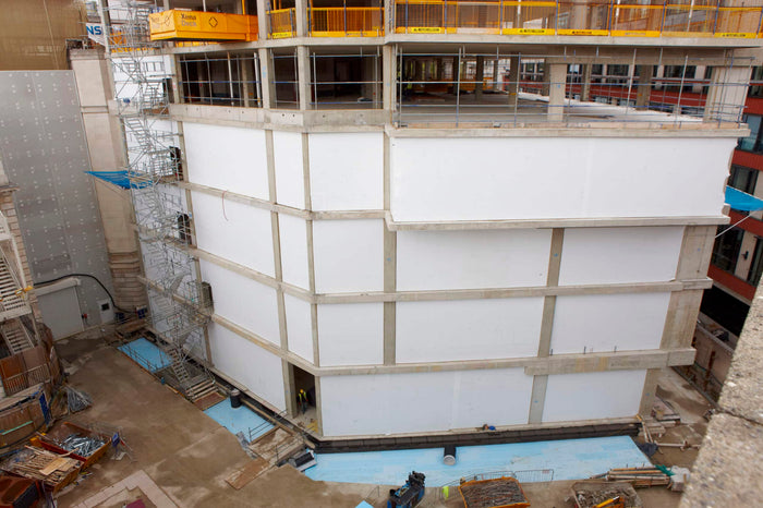 Shrink Wrap Building Screen