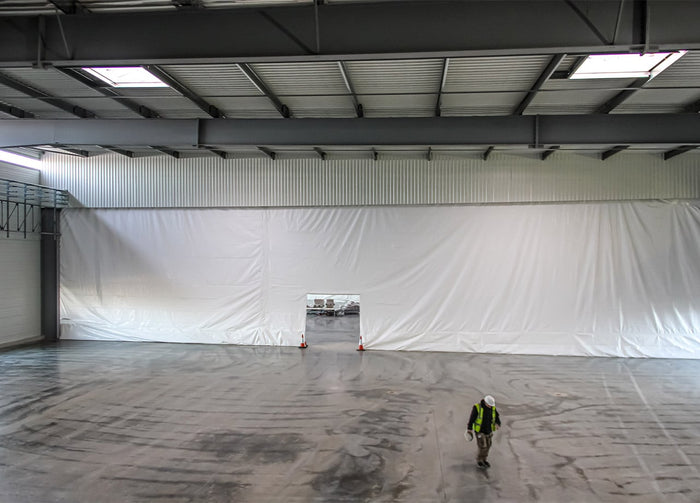 Temporary Scaffold Screen