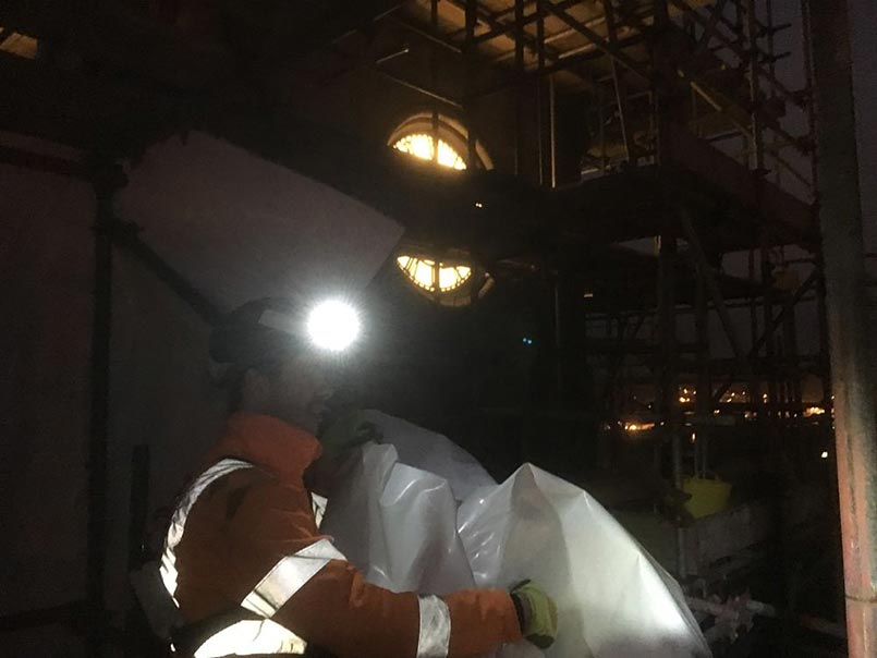 Do scaffold shrink wrap installers deserve more recognition?