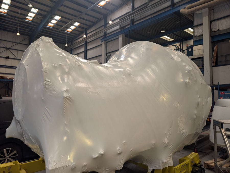 Beyond the UK: Rhino Shrink Wrap Film Protects a Rolls-Royce Trent 700 Engine at Copenhagen
