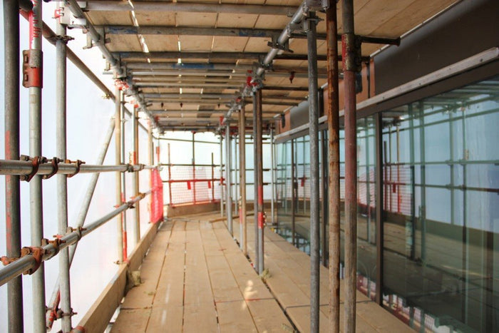 Clear Scaffold Sheeting – Manchester