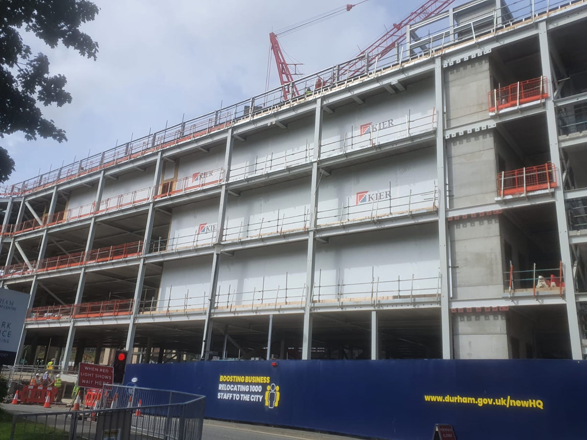 Fire-Rated Construction Screens for Durham Council Headquarters