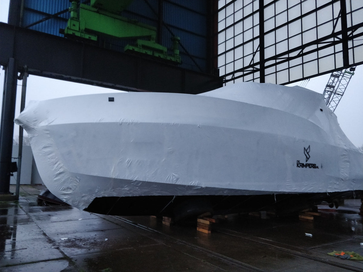 Supplying Custom-Branded Marine Film for Self-Install Boat Wrapping, De Krimpers
