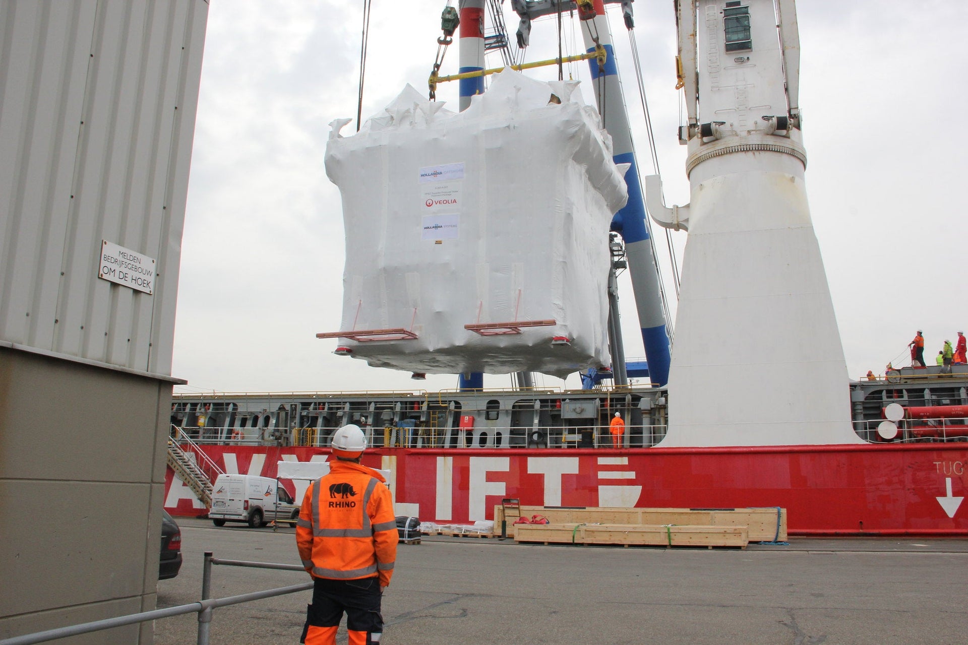 Shrink Wrapping a 20-Metre Offshore Module for a 12,500 Nautical Mile Sea Voyage