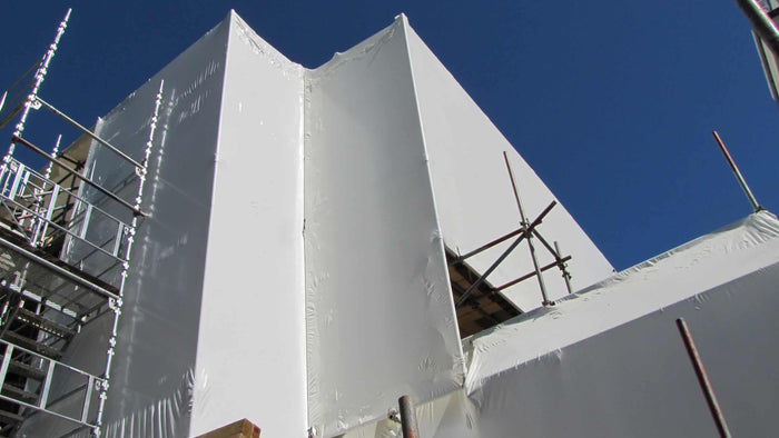 I Need To Screen a Scaffolding From Residents