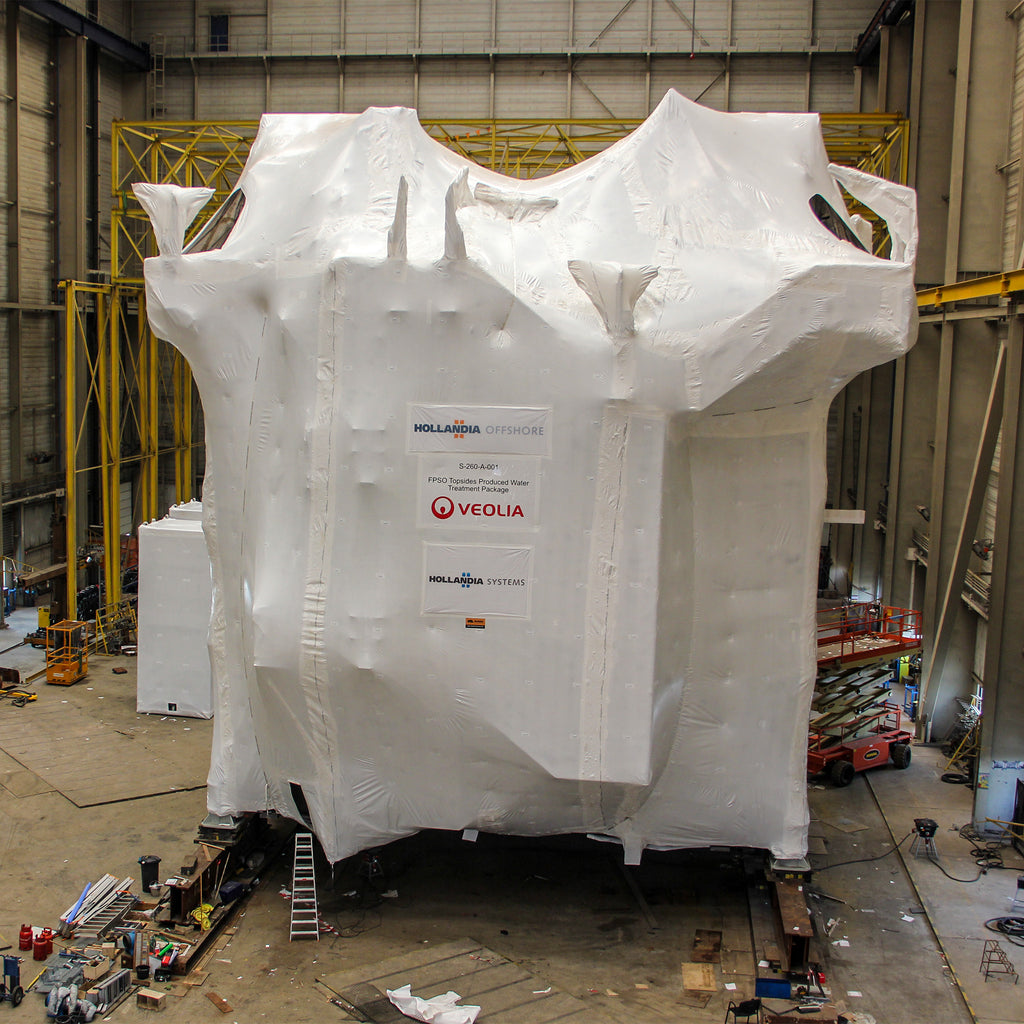 Wrapping Shipping Containers How to Create a Large Industrial Shrink Wrap Cover – Rhino Shrink Wrap