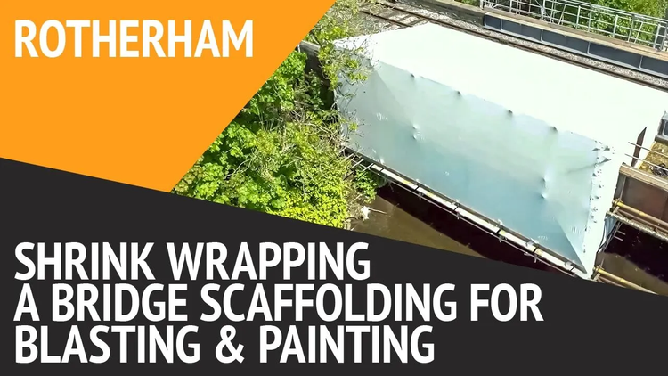 Scaffold Wrapping How To Shrink Wrap a Scaffolding – Rhino Shrink Wrap