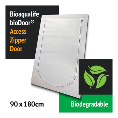 Bioaqualife Biodegradable bioDoor® Access Zipper Door — 91cm x 183cm