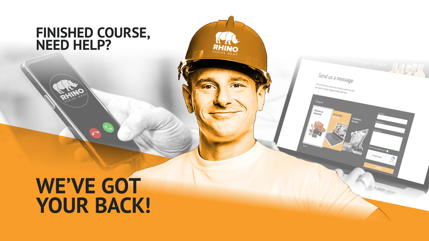 How To Shrink Wrap Industrial Products Like a Pro - IN PERSON Certified Training Course