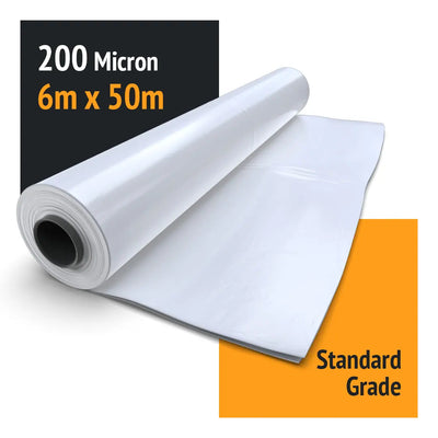 Shrink Wrap Film 200 Micron 6m x 50m - Industrial & Marine