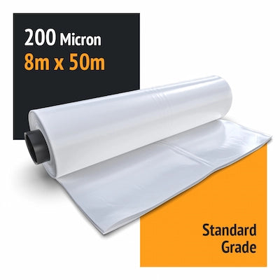 Shrink Wrap Film 200 Micron 8m x 50m - Industrial & Marine