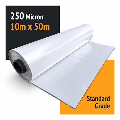 Shrink Wrap Film 250 Micron 10m x 50m - Construction & Industrial