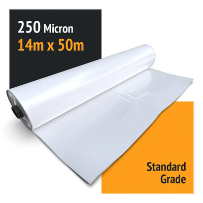 Shrink Wrap Film 250 Micron 14m x 50m - Construction & Industrial