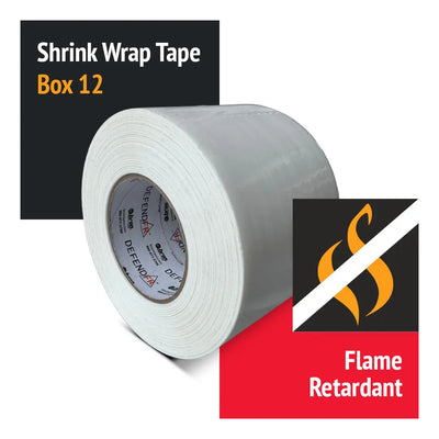Shrink Wrap Tape - Flame Retardant (box of 12)