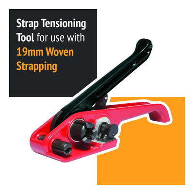 Strap Tensioning Tool - For Use With 19mm Woven Strapping