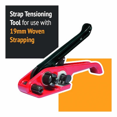 Strap Tensioning Tool - For Use With 19mm Woven Strapping