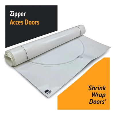 Zipper Access Doors ('Shrink Wrap Doors')