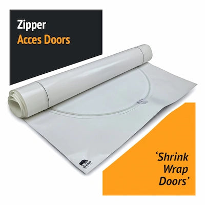 Zipper Access Doors ('Shrink Wrap Doors')