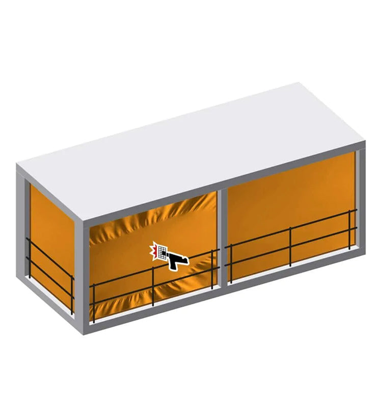 Warehouse Partitions | Dust & Debris Containment by Rhino Shrink Wrap®