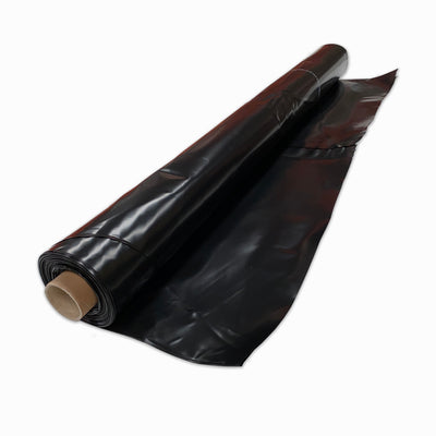 Flame Retardant Shrink Wrap Film 300 Micron 7m x 15m - For Scaffolding (Black / Stone / Grey)