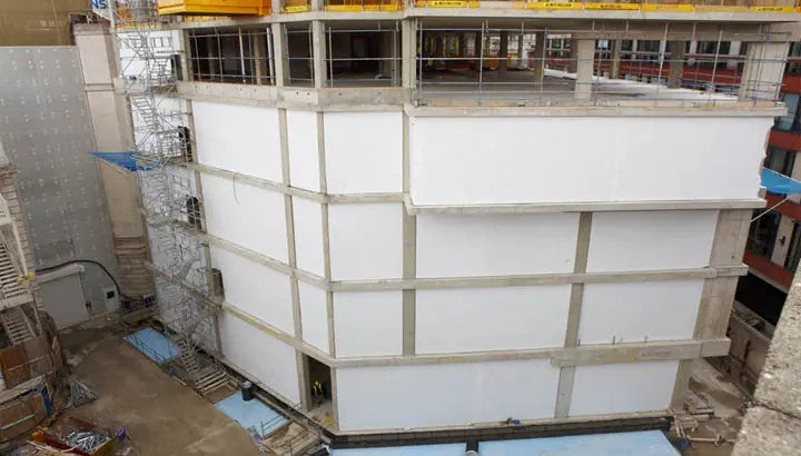 Scaffold shrink wrap illustration